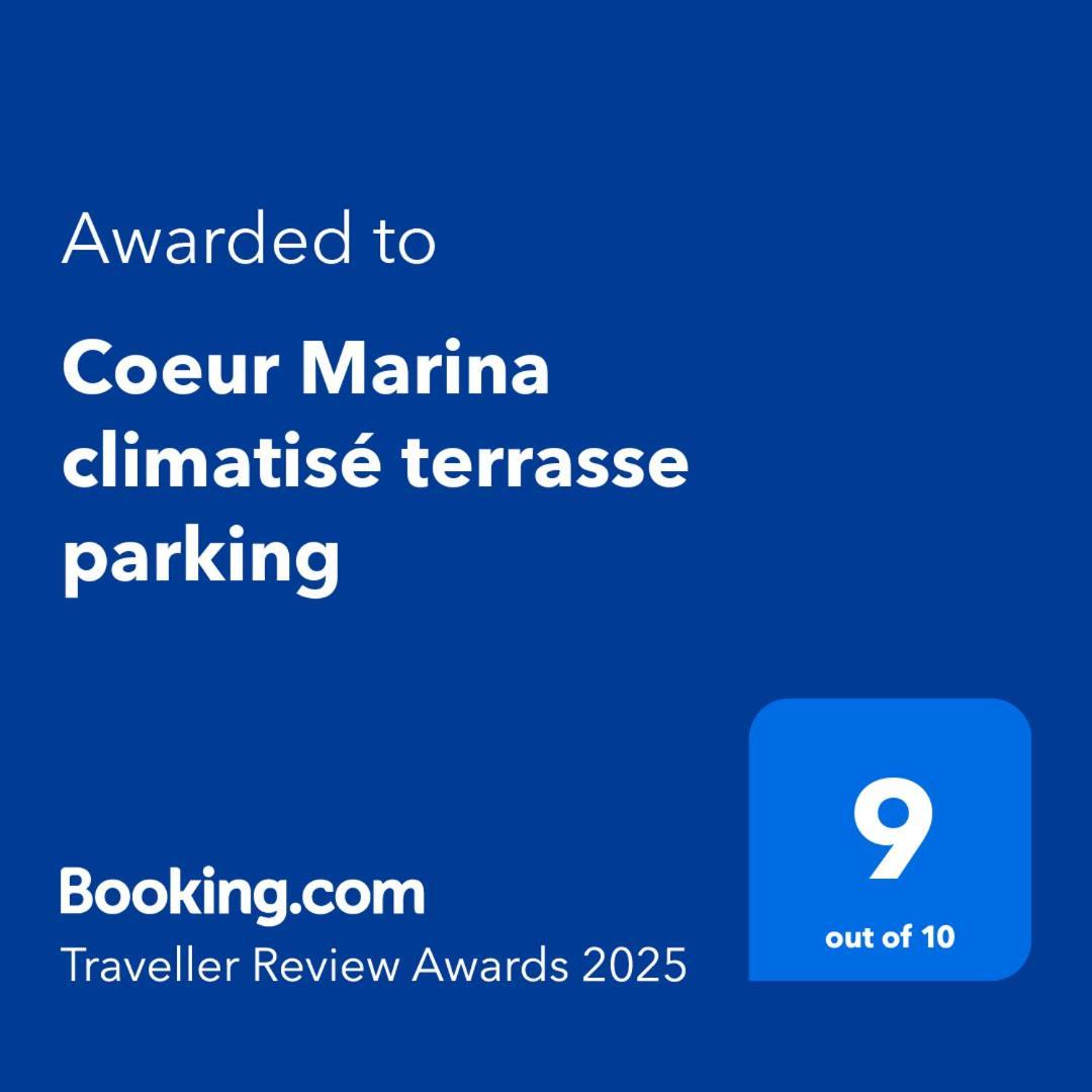Ferienwohnung Coeur Marina Climatise Terrasse Parking Fréjus Exterior foto